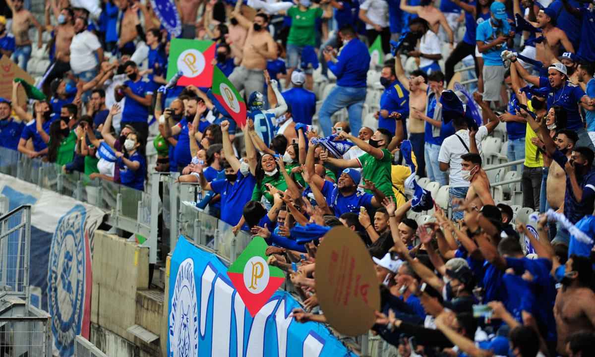 Há quem se iluda no Cruzeiro com 'milagres' do clube-empresa - RAMON LISBOA/EM/D.A PRESS - 20/8/21