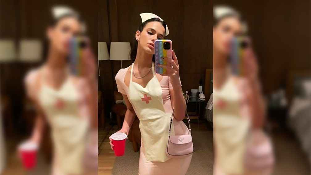 Bruna Marquezine se desculpa após críticas por fantasia de enfermeira - Instagram/Reprodução