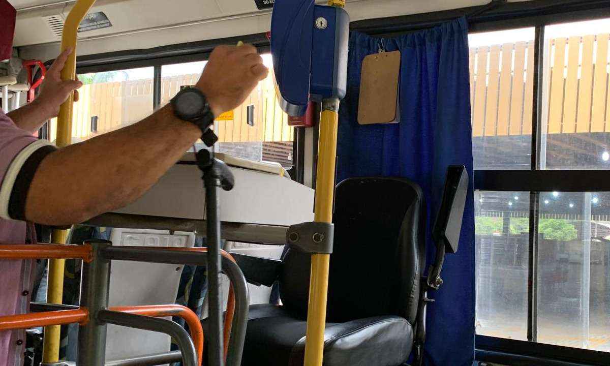Retirada de trocadores dos ônibus é discutida em cidades do Vale do Aço - Layara Andrade/Esp. EM