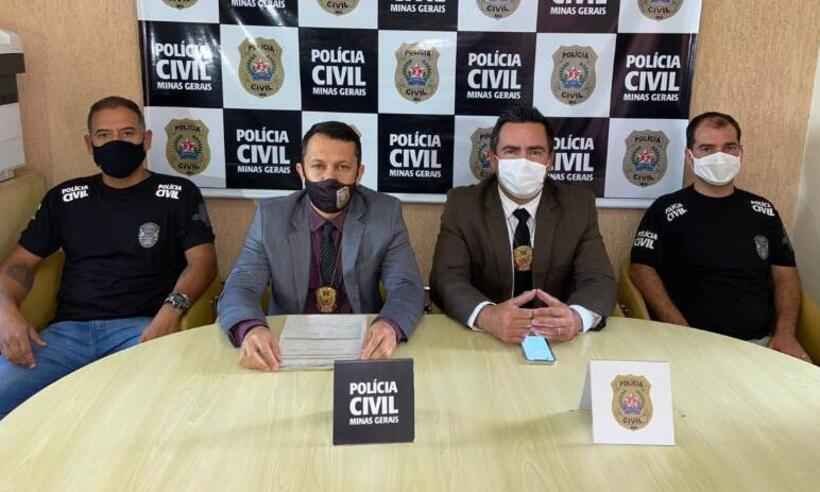 Homem que matou vizinha a facadas e depois degolou a filha dela é preso - PCMG/Divulgação