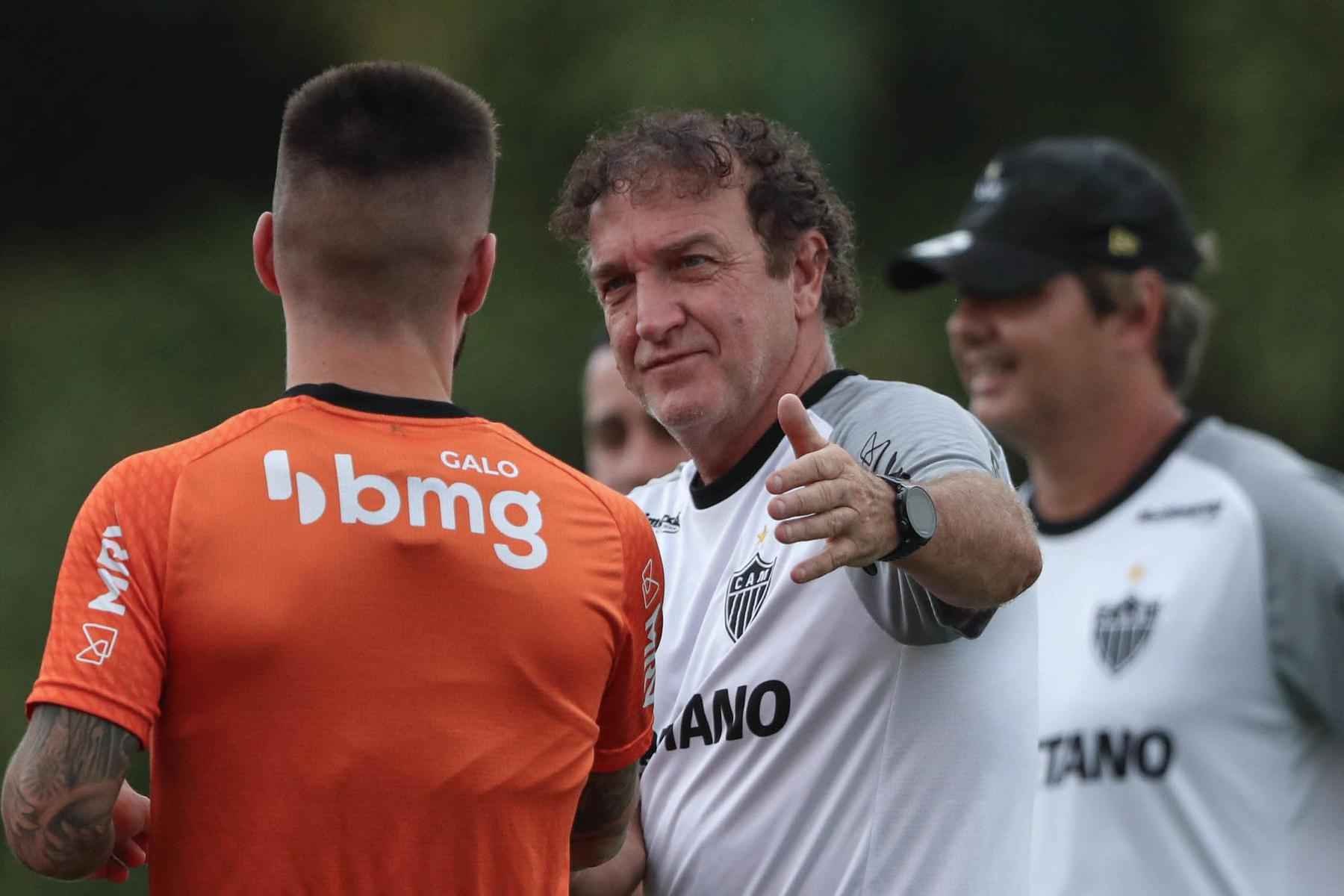 Decisão no Paraná, mas o Galo pode ganhar a taça da Copa do Brasil em casa - Pedro Souza/Atlético - 29/4/21