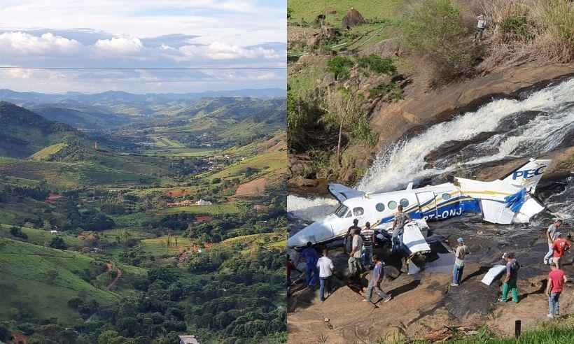 Cemig lamenta acidente após confirmar que avião de Marília atingiu a rede - Lito Souza/Reprodução/Redes sociais