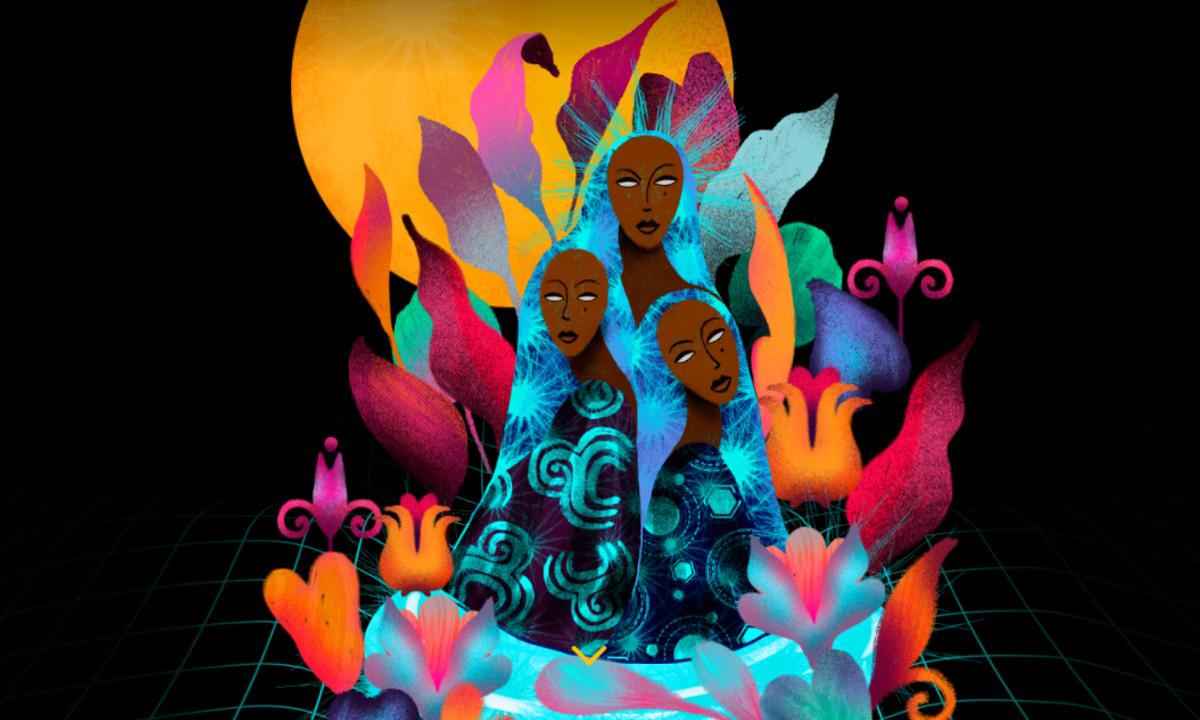 Ancestralidades: Itaú Cultural lança plataforma de cultura afro-brasileira  - Arte criada pela artista Íldima Lima para o Itaú Cultural