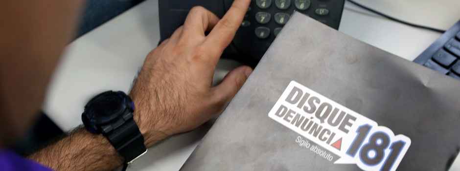 Em 14 anos, Disque Denúncia já recebeu mais de 9 milhões de chamadas - Divulgação/Sejusp MG