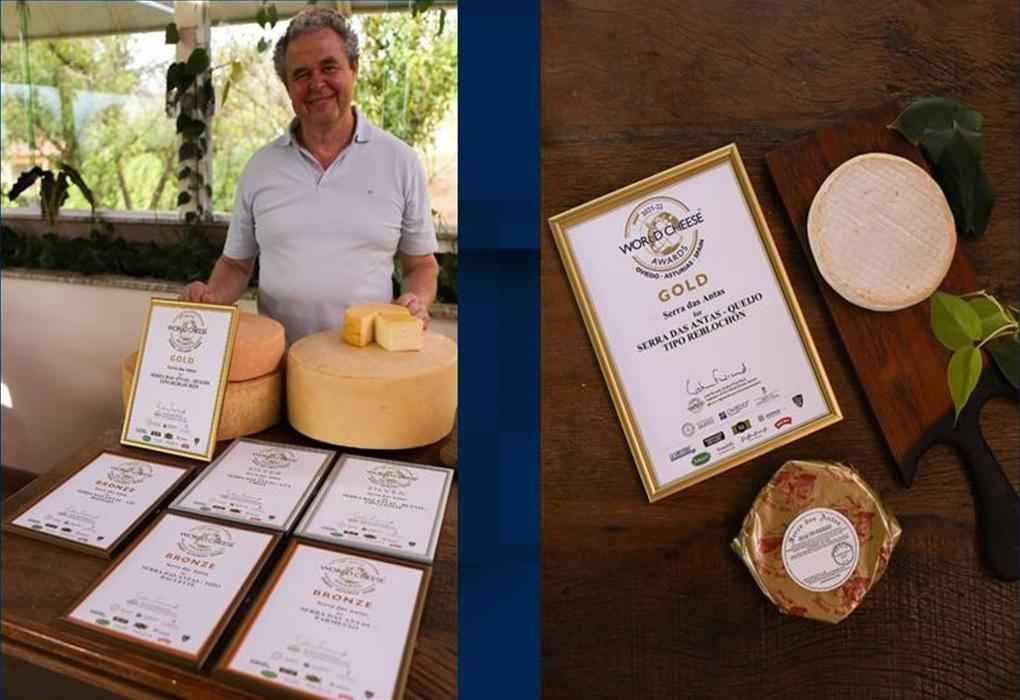 Queijos de Bueno Brandão conquistam prêmios no 'Oscar' do segmento - Latícínio Serra das Antas/Divulgação