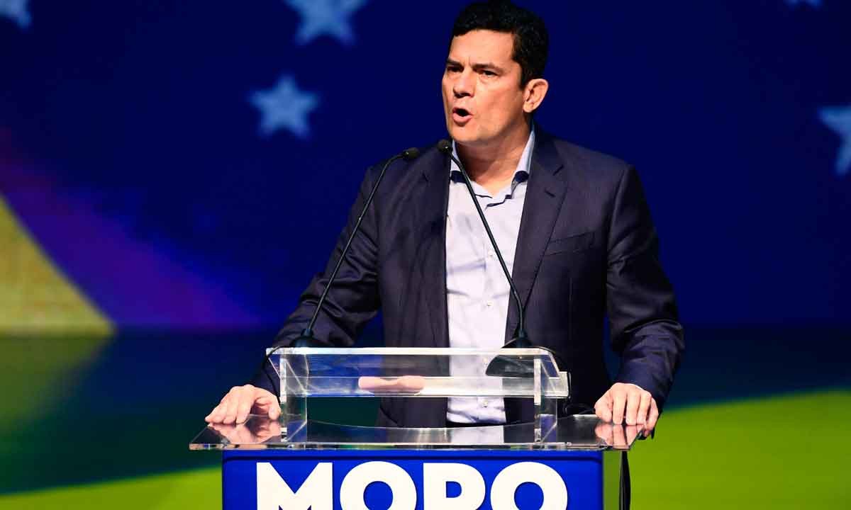 Sergio Moro é o candidato da centro-direita frustrada com Jair Bolsonaro - EVARISTO SÁ/AFP