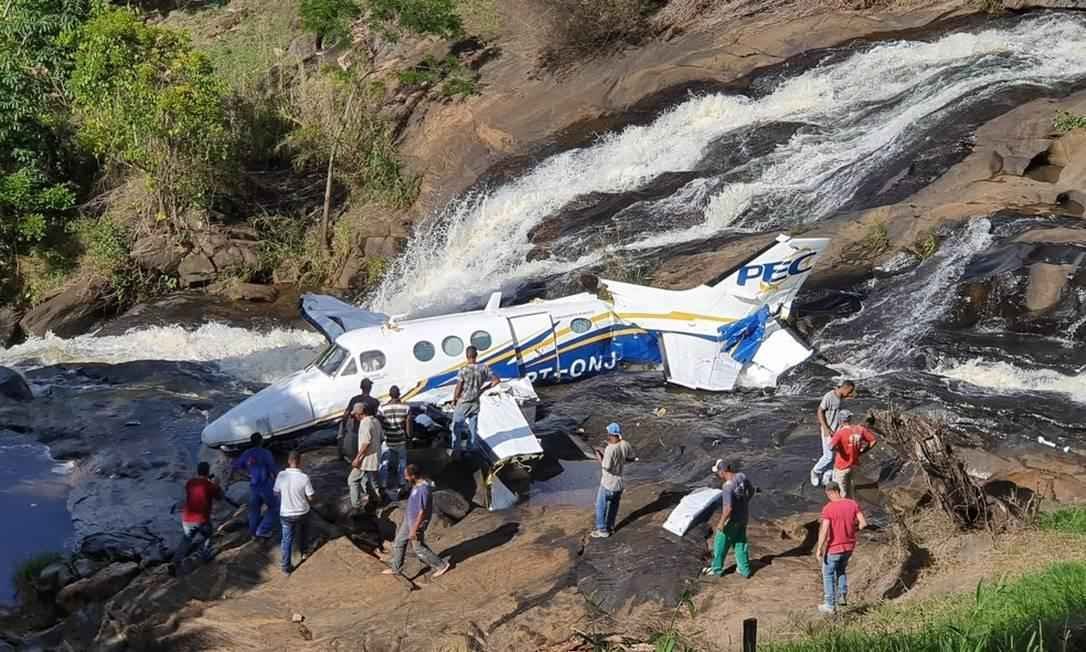 Motores de avião de Marília Mendonça serão examinados em São José da Lapa - Reprodução