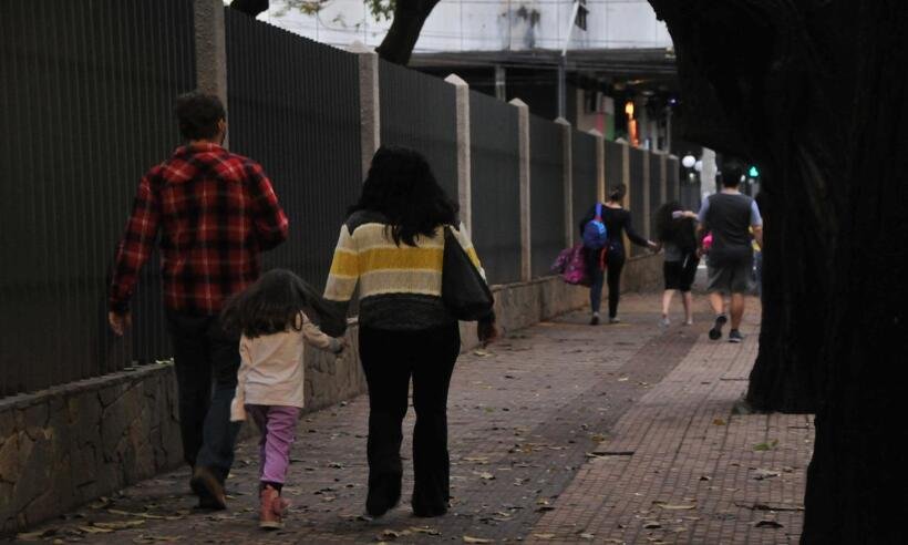 Pais de alunos se revoltam com anúncio de fechamento do Pitágoras, em BH - Marcos Vieira/EM/D.A Press