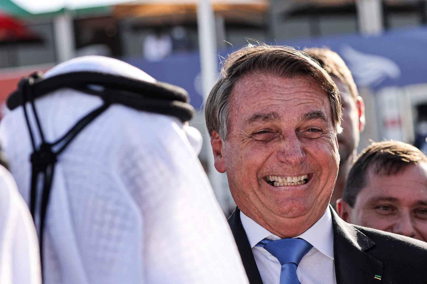 Site: Bolsonaro e presidente do PL teriam se ofendido em troca de mensagens - GIUSEPPE CACACE / AFP
