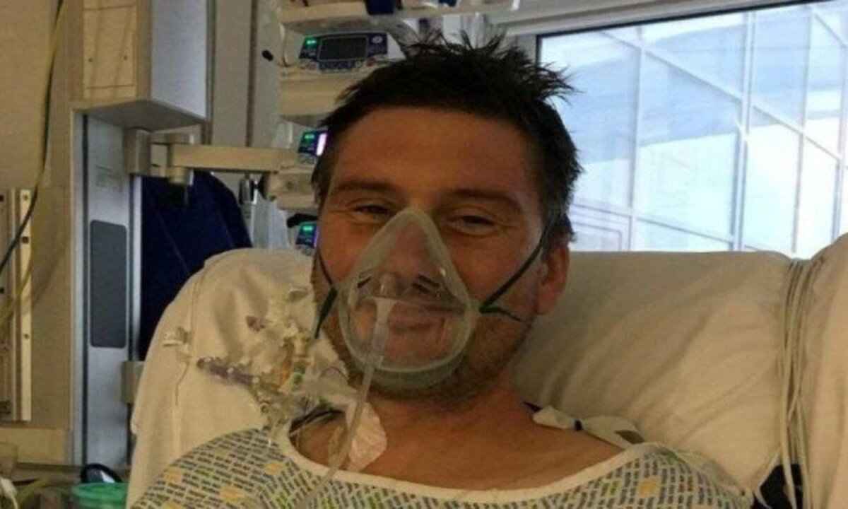 Casca de pipoca prende em dente e bombeiro precisa de cirurgia no coração - Reprodução/Facebook