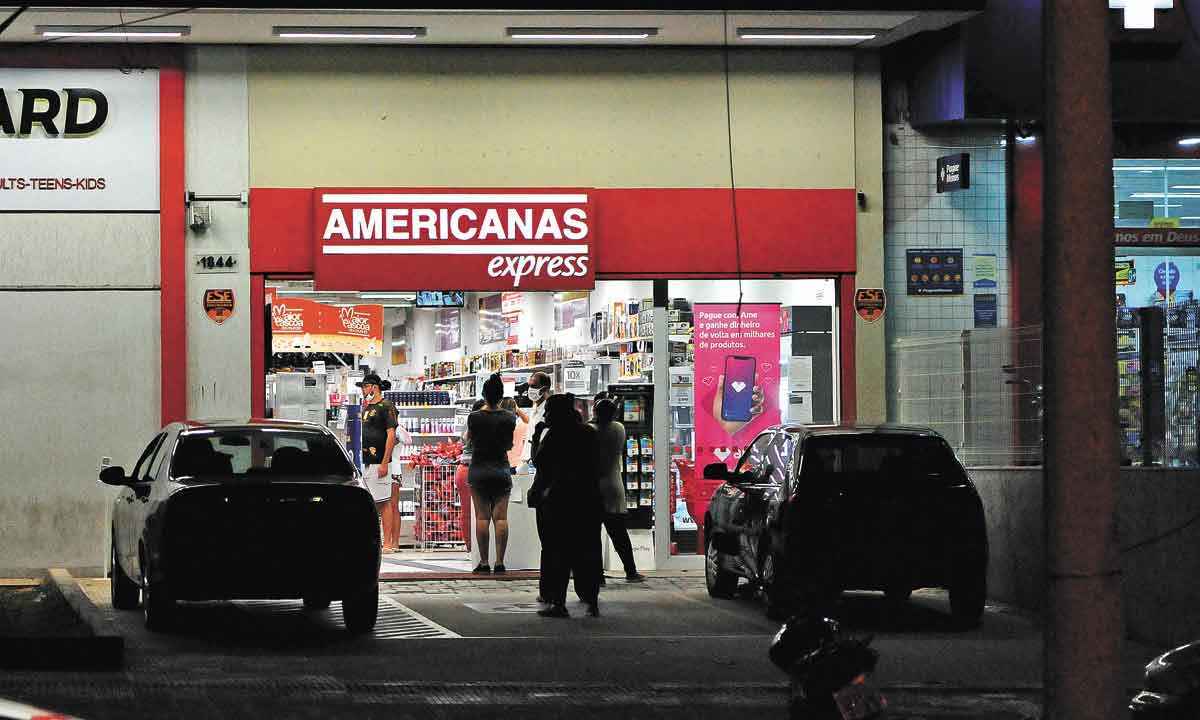 Ações de varejistas despencam na Bolsa - Túlio Santos/EM/D.A Press