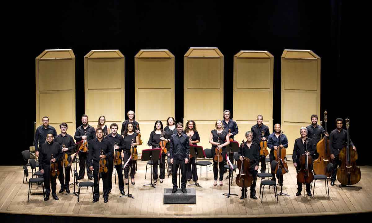 Orquestra de Câmara Sesiminas destaca as cordas em seu concerto presencial - Rafael Motta/divulgação