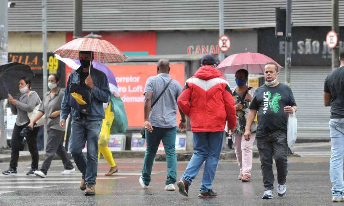 Fim de semana será de chuva a qualquer hora do dia em Minas Gerais - Gladyston Rodrigues/EM/D.A Press