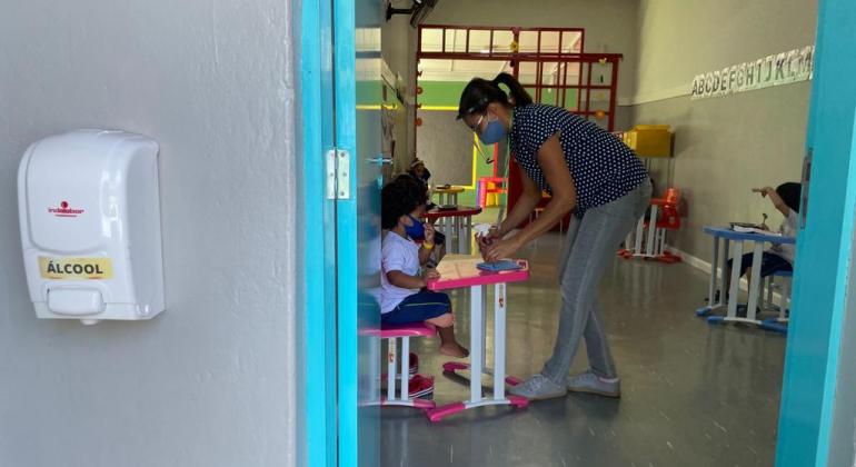 PBH adia resultado do cadastramento escolar de crianças de 0 a 2 anos - Nathália Ferreira/Divulgação PBH
