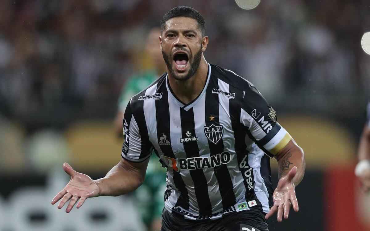 Hulk faz dois e Galo segue firme rumo ao bi do Brasileirão - Pedro Souza/Atlético