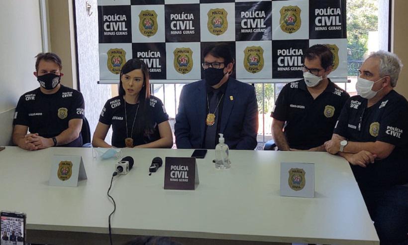 Mulher acusada de executar o ex e dois cúmplices são presos - PCMG/Divulgação