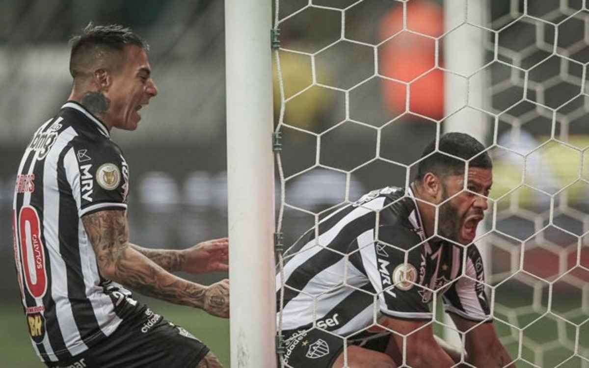 Galo mantém vantagem sobre o Fla e está a dois jogos da taça - Pedro Souza/Atlético