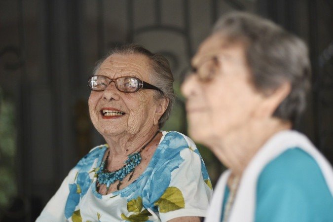 Irmãs centenárias celebram a vida juntas: 'Não temos mau humor' - Minervino Júnior/CB/D.A.Press
