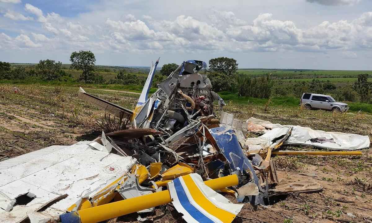 Piloto que morreu em queda de avião em Minas é identificado - Whatsapp/Reprodução