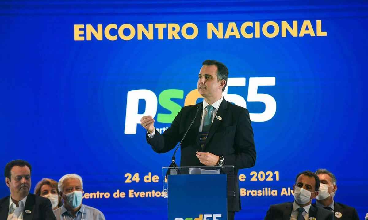 Pacheco dá aceno e promete 'servir' PSD com o 'coração' na eleição de 2022 - PSD Nacional/Divulgação