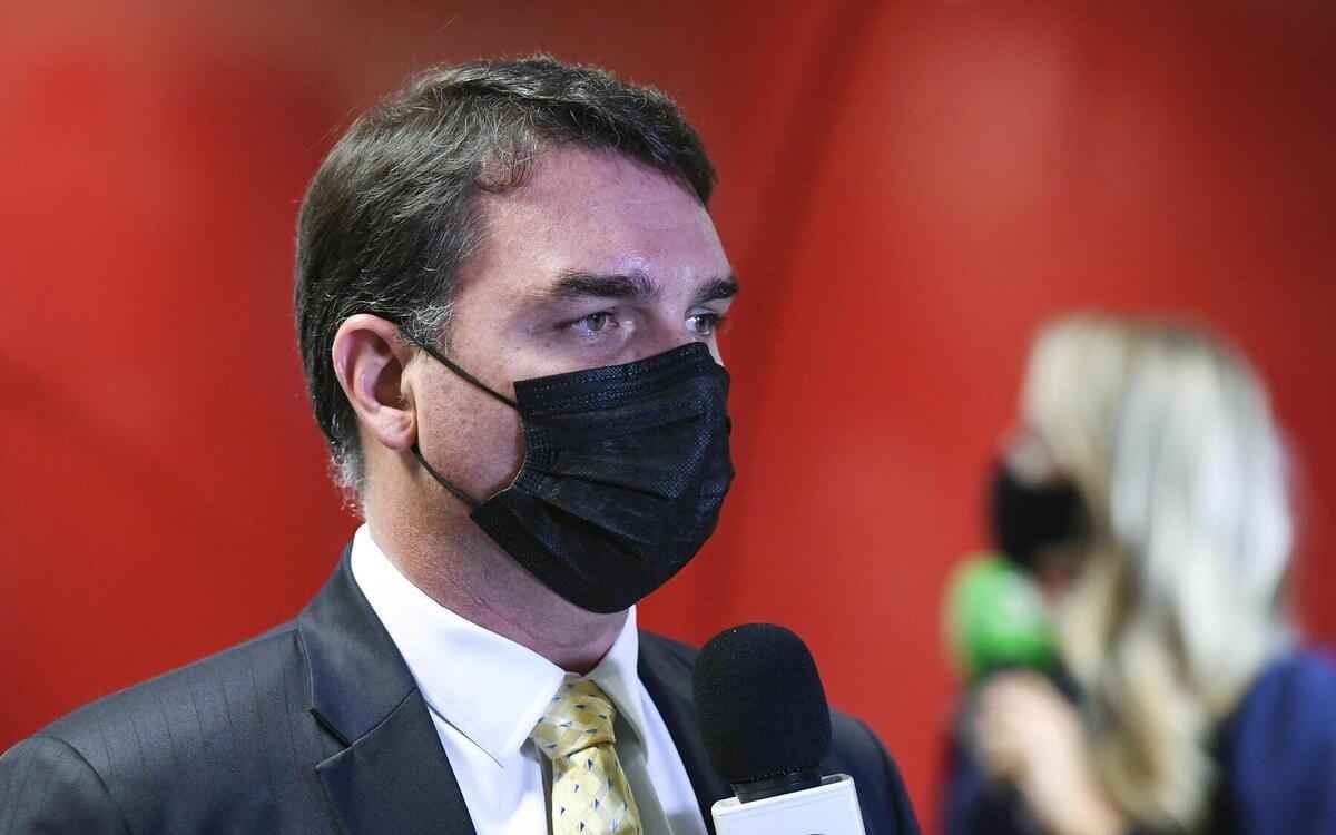 Flávio Bolsonaro deixa o Patriota para se filiar ao PL - Edilson Rodrigues/Agência Senado