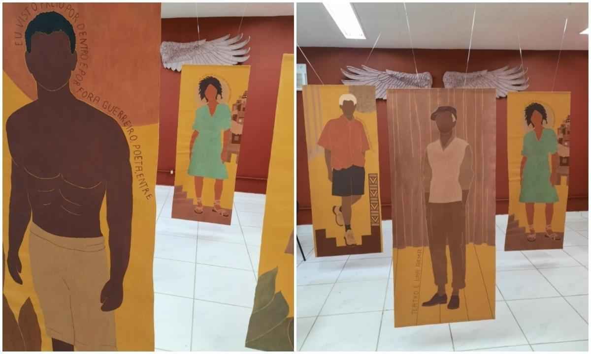 Tons da pele negra são tema de exposição artística em Minas Gerais - Prefeitura de Uberlândia/Divulgação