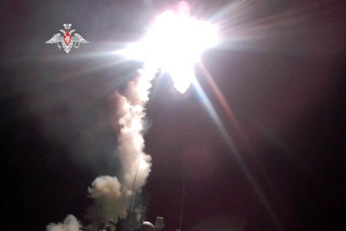 Exército da Rússia anuncia novo teste de míssil hipersônico - HANDOUT / RUSSIAN DEFENCE MINISTRY / AFP