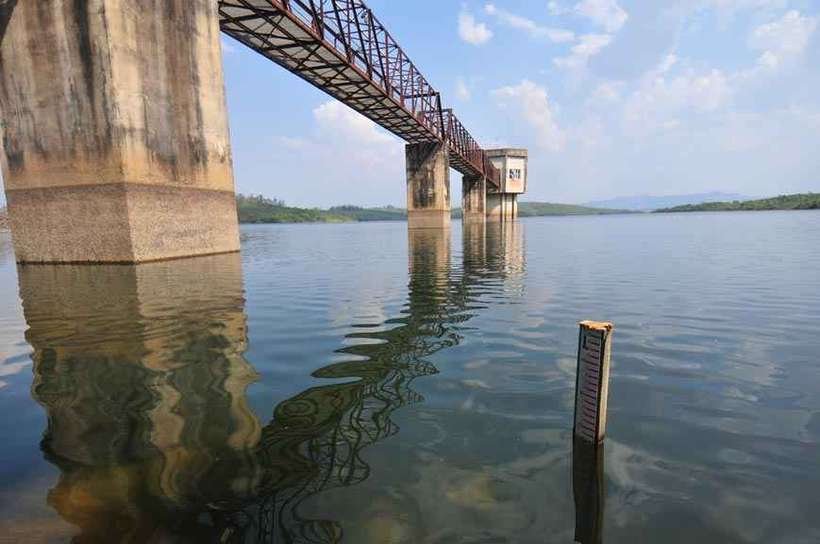 Reservatórios da Grande BH se recuperam e atingem 74% da capacidade - Leandro Couri/EM/D.A Press 