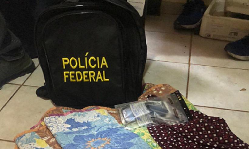 Preso pela PF suspeito de pornografia e abuso sexual infantil - Polícia Federal/Divulgação 