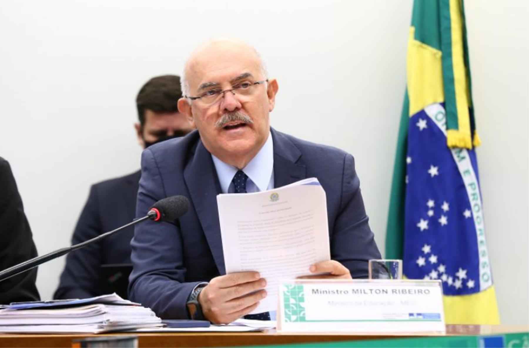 Milton Ribeiro diz que 'abriu mão' de direito de acessar a prova do Enem - Cleia Viana/Câmara dos Deputados