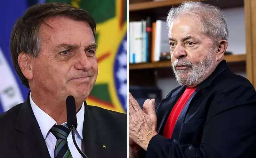 Pesquisa: Lula amplia vantagem sobre Bolsonaro e Moro aparece na 3ª posição - Nelson Almeida/AFP e Evaristo Sá/AFP
