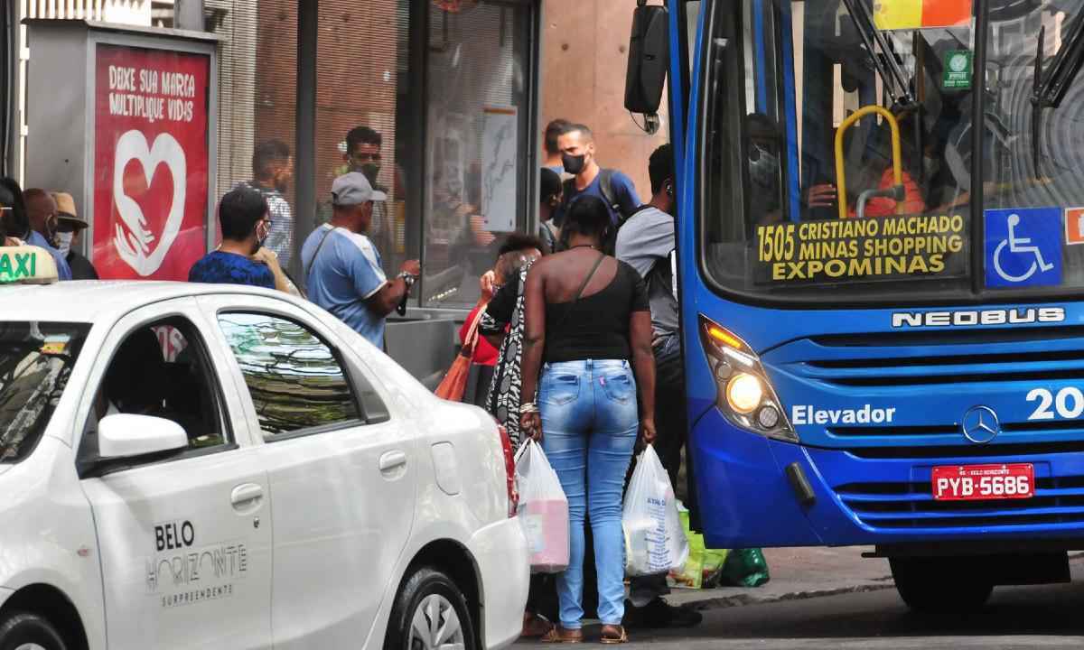 Greve de ônibus: BHTrans vai monitorar e exigir mínimo de 60% das viagens - Gladyston Rodrigues/EM/D.A Press