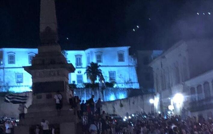 Ouro Preto: explosão de alegria pelo título do Galo não tem hora pra acabar - Divulgação/Leonardo Borba