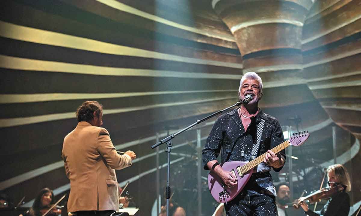 Lulu Santos e Orquestra Ouro Preto fazem concerto pop neste sábado (4/12) - Íris Zanetti/Divulgação