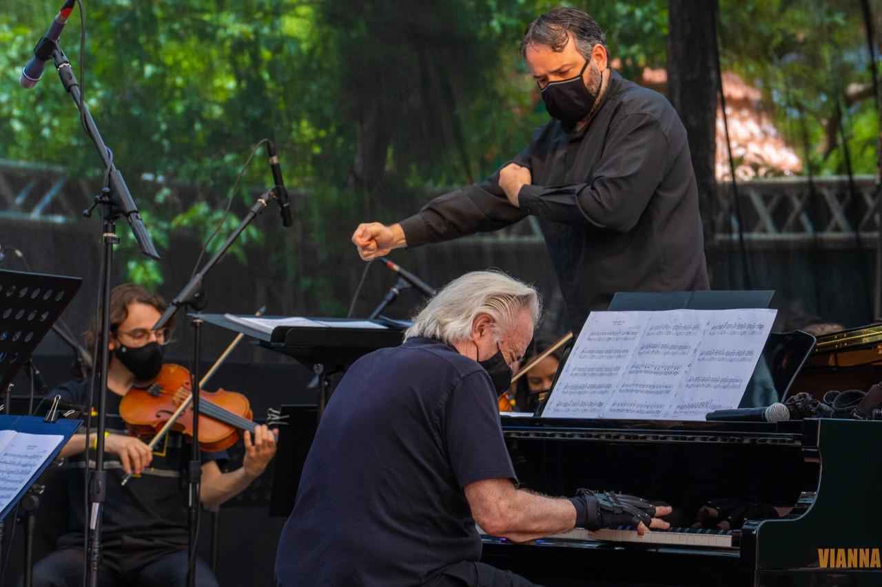 Maestro João Carlos Martins e Orquestra do Inhotim encantam público em BH - Luciana Cioglia/Divulgação