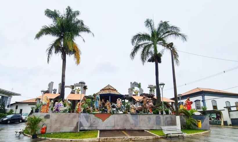 Maior presépio itinerante do Brasil é montado em Caeté - Marcos Figueredo/Prefeitura Municipal de Caeté