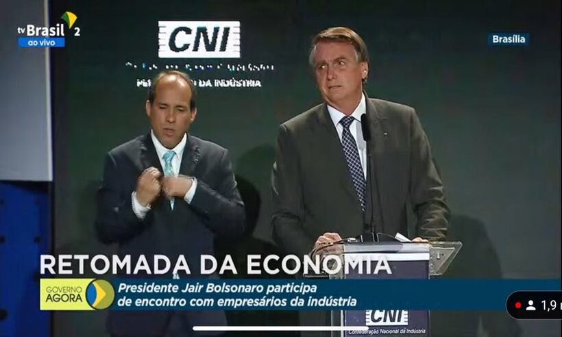 Bolsonaro: 'Não sei onde tava com a cabeça', sobre concorrer à Presidência - Redes sociais/reprodução 