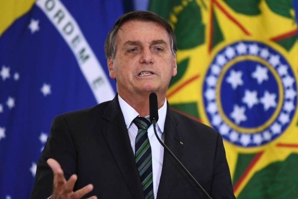 No Palácio do Planalto e bem do jeitão presidencial -  AFP / EVARISTO SA 