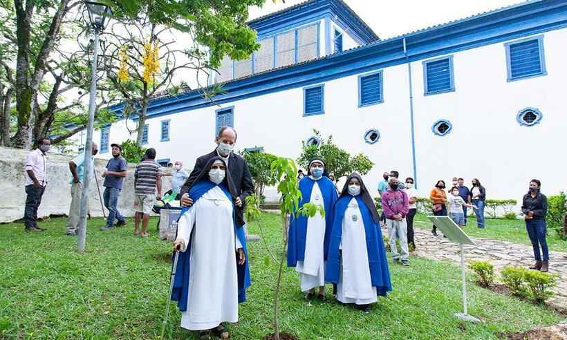 Mosteiro de Macaúbas retoma celebrações e fortalece campanha  - MARCOS IKEDA/DIVULGAÇÃO