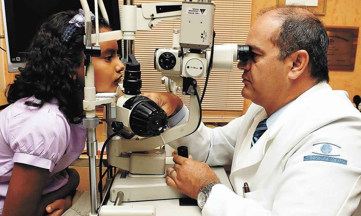 Não descuide dos olhos. Deficiência visual é problema de saúde pública - Marcelo Ferreira/CB/D.A Press
