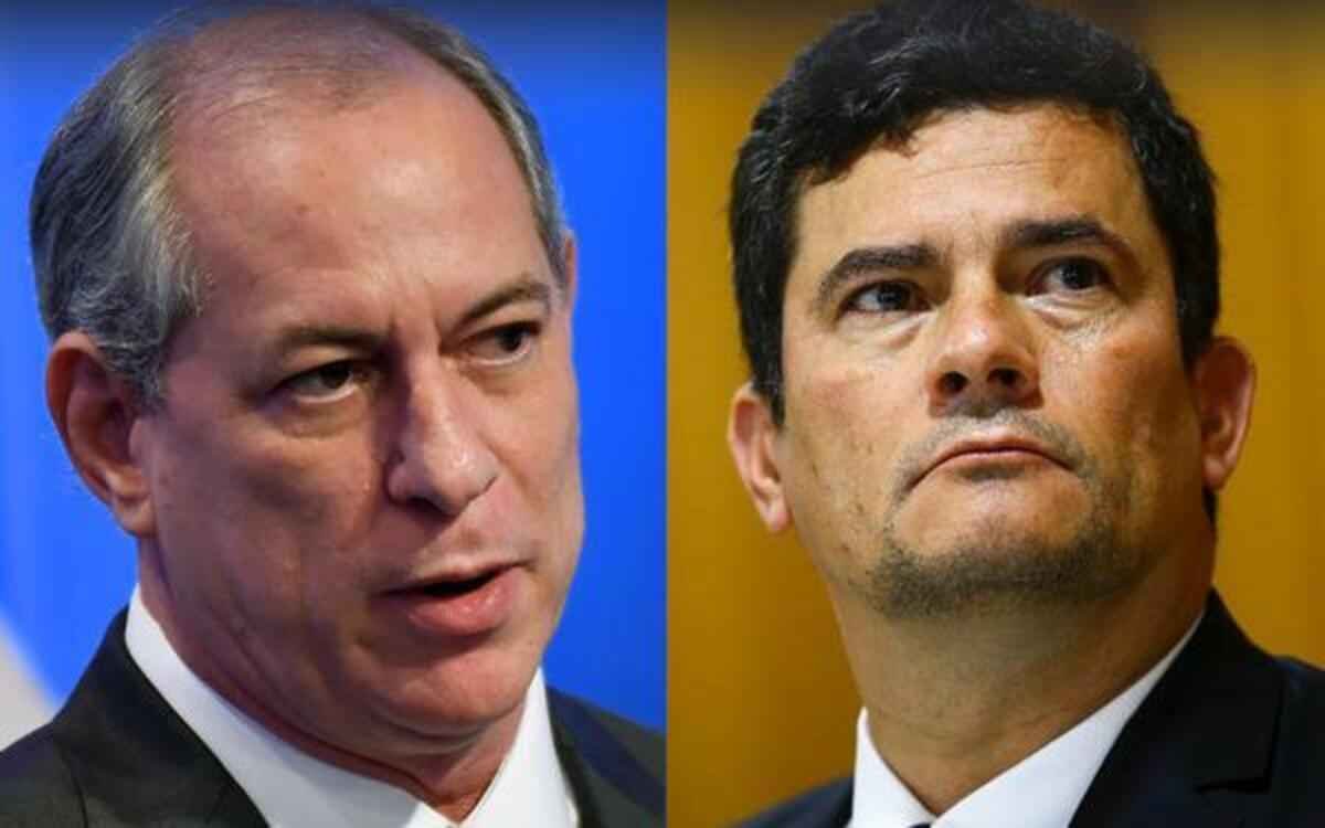 Ciro desafia Moro para um debate: 'Sei que não aceitará porque é covarde' - Agência Brasil/Reprodução