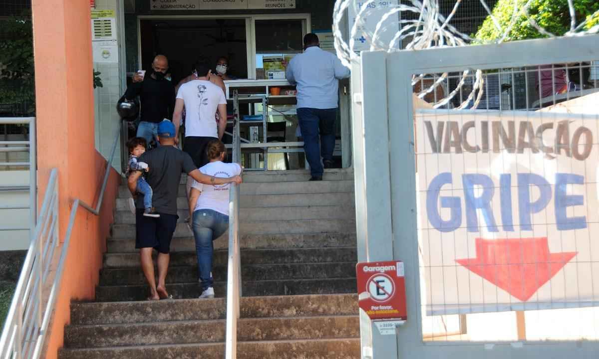 Casos de gripe sobem em BH; situação da capital é de alerta - Juarez Rodrigues/EM/D.A Press - 12/7/21