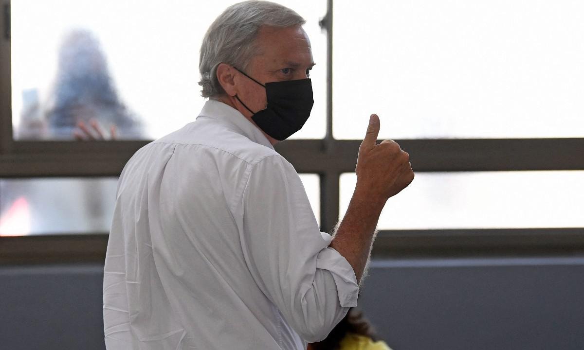 Chile: Kast, da extrema direita, reconhece a vitória do esquerdista Boric - MAURO PIMENTEL/AFP