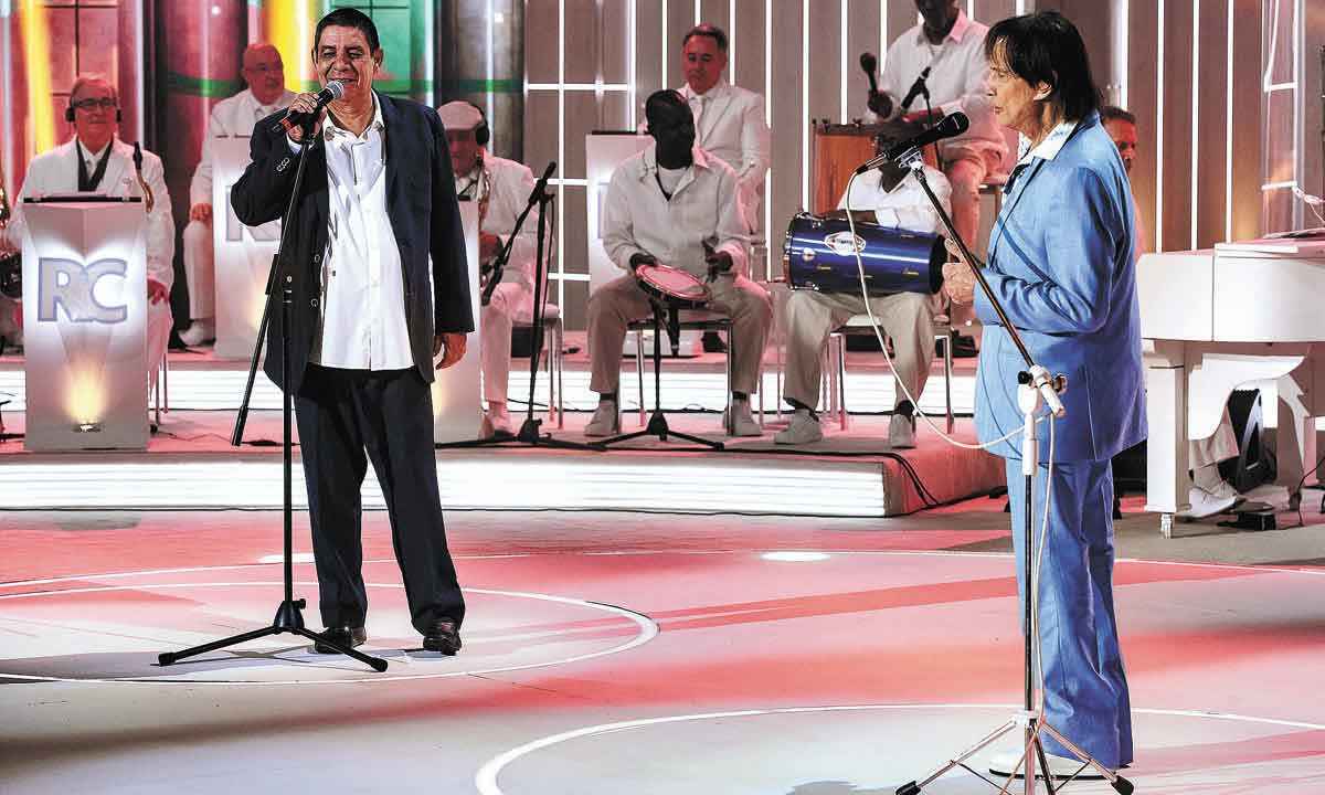 'Reencontro' com Roberto Carlos reúne Jota Quest, Ivete e Zeca Pagodinho - Fábio Rocha/GLOBO