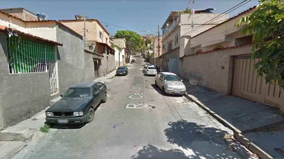 Grávida é morta a tiros no portão de casa no Bairro Casa Branca, em BH - Reprodução/Google Street View