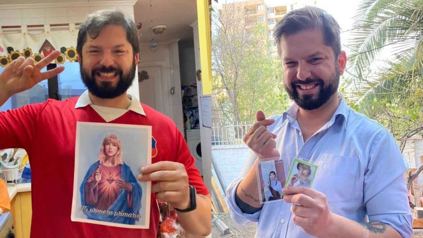 De kpop a Taylor Swift: novo presidente do Chile é 'queridinho' dos jovens - Reprodução Rede Social 