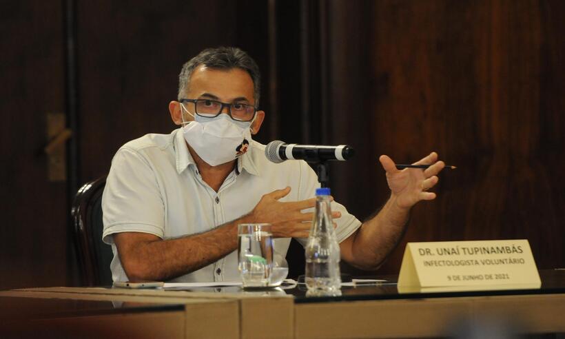 Em discurso na UFMG, infectologista critica governo federal e negacionismo  - Túlio Santos/EM/D.A Press - 09/06/2021