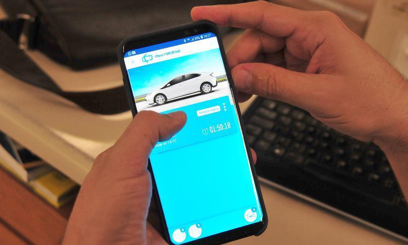 Rotativo de estacionamento em BH será apenas digital; talão não será aceito - Gladyston Rodrigues/EM/D.A Press
