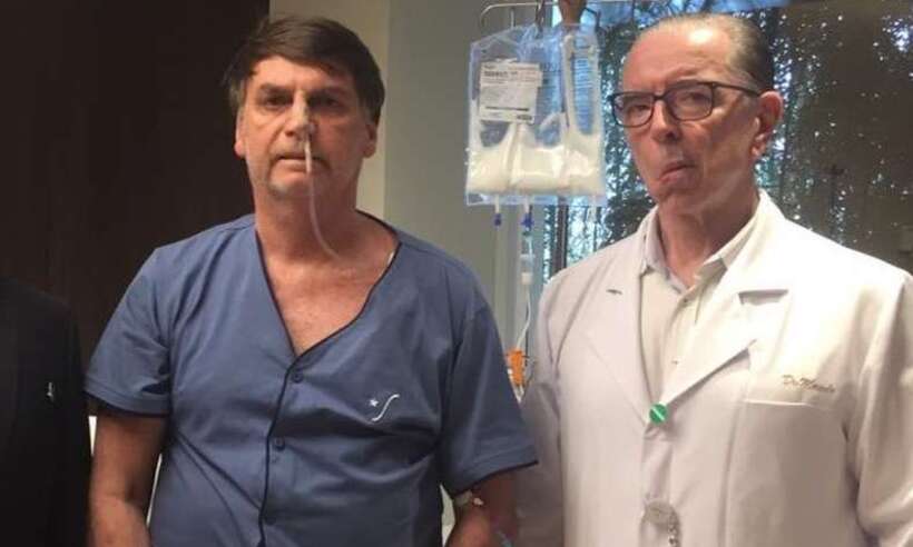 Médico de Bolsonaro descarta necessidade de cirurgia - Reprodução/Twitter