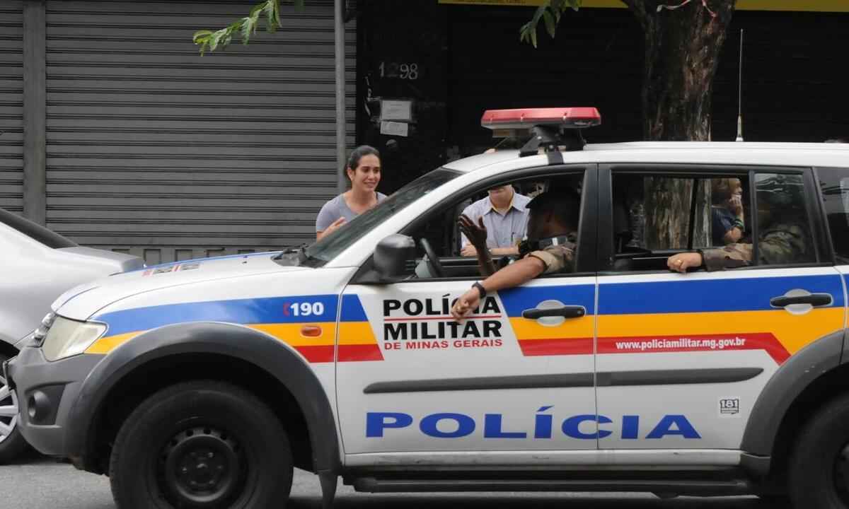 Homem é preso suspeito de roubar arma em casa de policial em Venda Nova - Juarez Rodrigues/EM/D.A Press